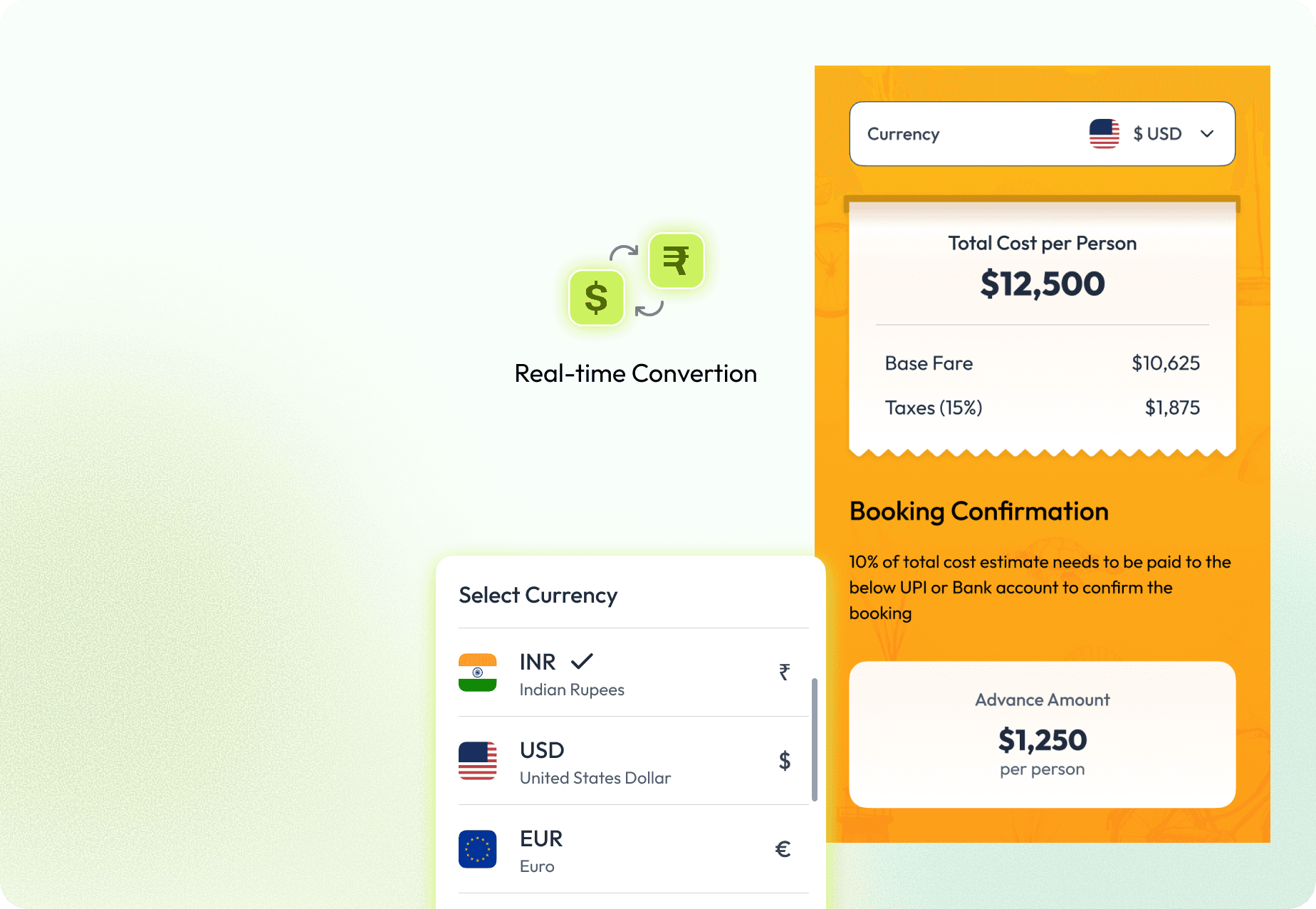 Convert proposal pricing across currencies